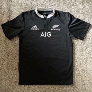 Adidas All Blacks Rugby jersey 2011 champions climalite size men’s medium
